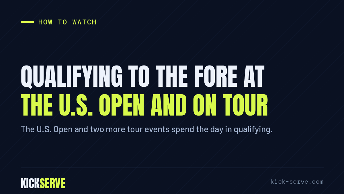 Qualifying to the fore at the U.S. Open and on tour