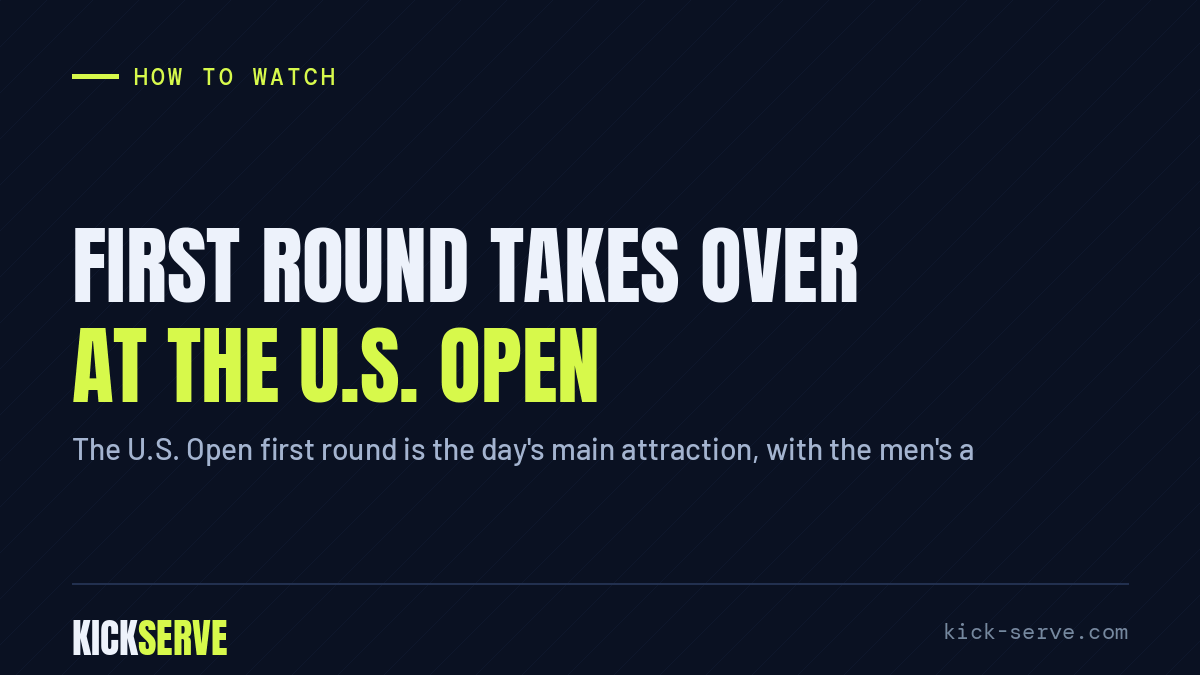 First round takes over at the U.S. Open