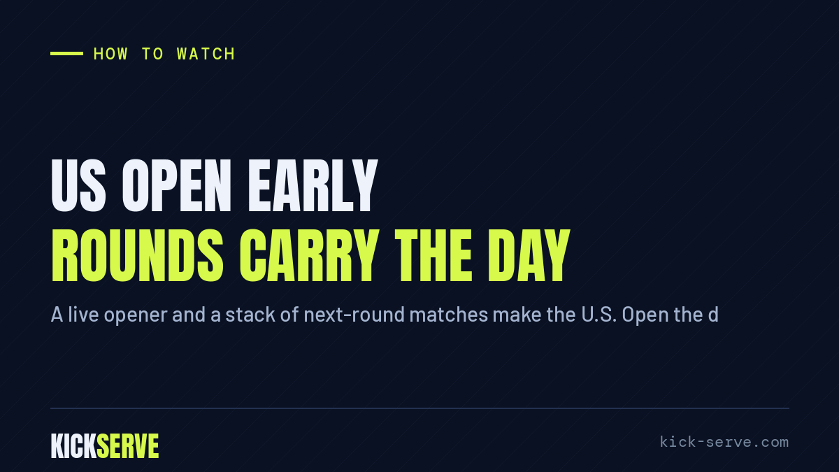 US Open early rounds carry the day