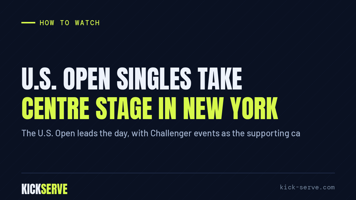 U.S. Open singles take centre stage in New York