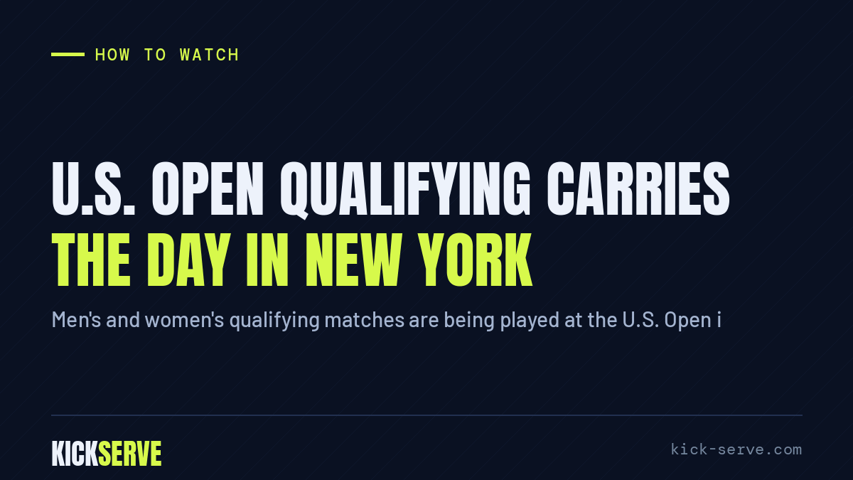 U.S. Open qualifying carries the day in New York