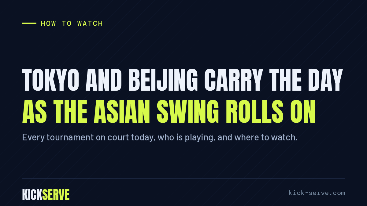 Tokyo and Beijing carry the day as the Asian swing rolls on