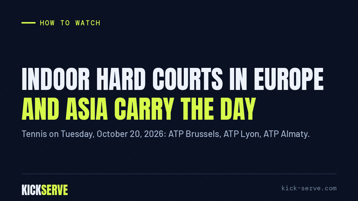 Indoor hard courts in Europe and Asia carry the day
