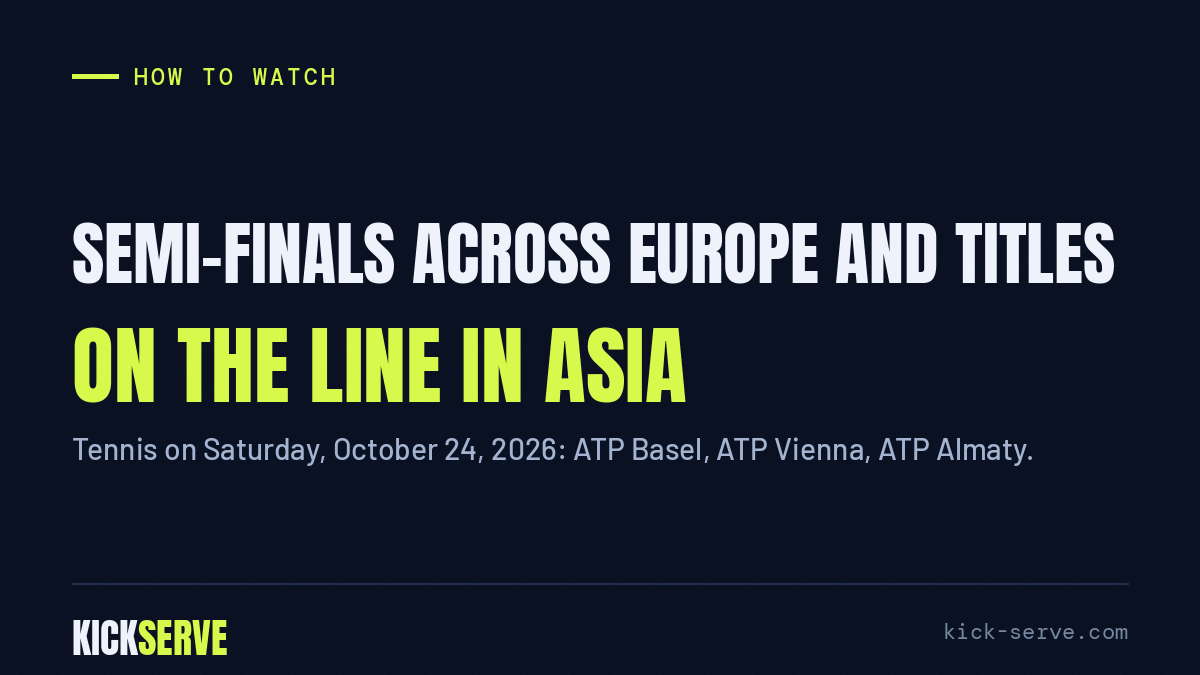 Semi-finals across Europe and titles on the line in Asia